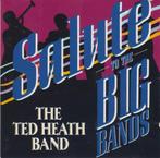 Jazz C.D. : the Ted Heath Band - Salute to the Big Bands., Ophalen of Verzenden, 1980 tot heden, Gebruikt, Jazz
