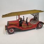 1930-50 Mettoy Engeland brandweerwagen super kwaliteit, Ophalen of Verzenden