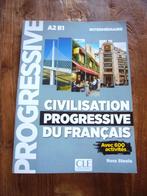 Boek Civilisation Progressive du Français A2 B1, Boeken, Studieboeken en Cursussen, Ross Steele, Ophalen of Verzenden, Zo goed als nieuw