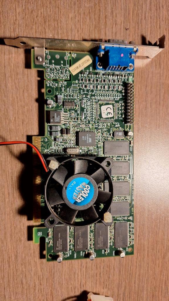 3DFX Voodoo 3 3000 16MB AGP retro videokaart, Computers en Software, Videokaarten, Ophalen of Verzenden