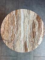 Marmer tafel, Ophalen, Rond, 50 tot 100 cm, Zo goed als nieuw