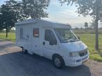 Camper Dethleffs T5801 Globetrotter Advantage Comfort, Caravans en Kamperen, Campers, Ringverwarming, Fiat, Treinzit, Luifel