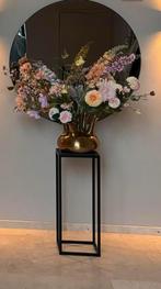 3x Intratuin Plantentafel Bibi Zwart - D31 H80 cm, Huis en Inrichting, Woonaccessoires | Zuilen en Pilaren, Ophalen, Zo goed als nieuw