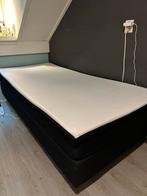 Jysk Boxspring incl topper 90x200, Huis en Inrichting, Slaapkamer | Boxsprings, Ophalen, 90 cm, Eenpersoons, Zwart