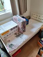 Juniorbed Ikea, Huis en Inrichting, Slaapkamer | Bedden, Ophalen, Eenpersoons, Wit, Zo goed als nieuw