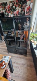 Stalen buffet kast, Huis en Inrichting, Ophalen, Gebruikt, 50 tot 100 cm, 150 tot 200 cm
