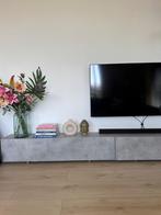 Zwevend TV meubel - betonlook, Ophalen, Zo goed als nieuw, 200 cm of meer, Minder dan 100 cm