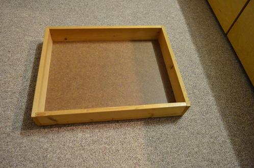 Houten kistje (voor opslag HO-trein), Hobby en Vrije tijd, Modeltreinen | H0, Gebruikt, Overige typen, Gelijkstroom of Wisselstroom