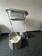 Babybadje set en potje, Ophalen, Zo goed als nieuw, Badje, Bébé-jou