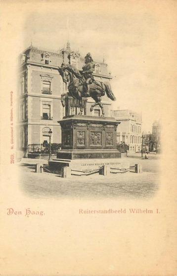 (379-212-045) Den Haag  Ruiterstandbeeld Willem I beschikbaar voor biedingen
