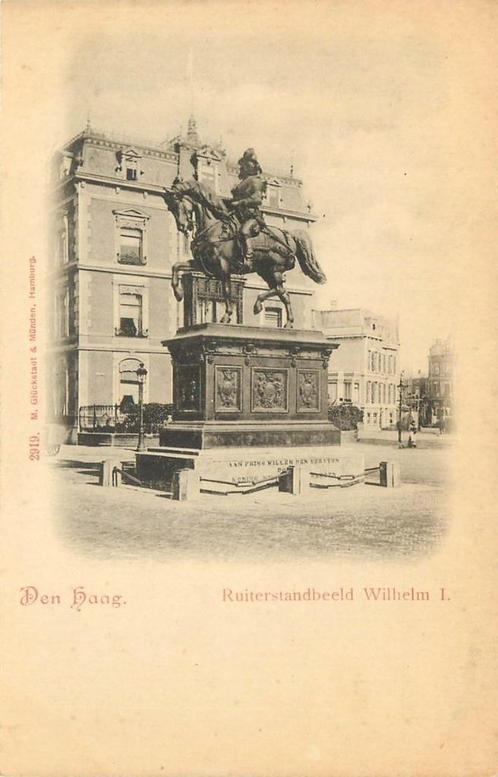 (379-212-045) Den Haag  Ruiterstandbeeld Willem I, Verzamelen, Ansichtkaarten | Nederland, Zuid-Holland, Verzenden