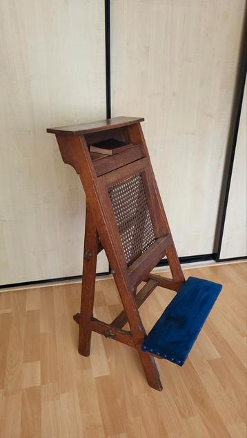 Vintage Bidstoeltje / Klapstoeltje - Brocante beschikbaar voor biedingen