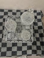 Kristal Glas kaptafel set ?, Antiek en Kunst, Antiek | Glas en Kristal, Ophalen