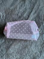 Roze Make-up Tasje met Hartjes, Ophalen of Verzenden, Zo goed als nieuw, Roze, Softcase