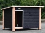 Hondenhok Wolf Zwart/douglas geïsoleerd 157x104x100cm, Dieren en Toebehoren, Hondenhokken, 110 cm of meer, 100 cm of meer, Ophalen of Verzenden