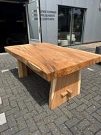 Suar mungur boomstamtafel 180x115x78 blad 10 dik nu 499,-