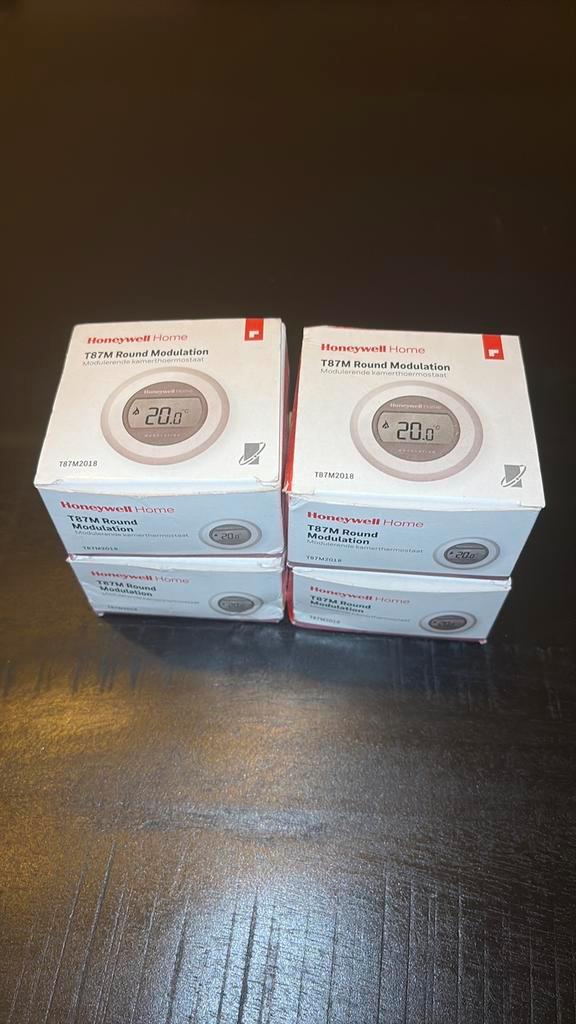 Honeywell Home T87M Round Modulation thermostaten, Doe-het-zelf en Verbouw, Thermostaten, Nieuw, Slimme thermostaat, Ophalen of Verzenden