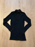 Name it longsleeve met kant zwart maat 122 / 128, Kinderen en Baby's, Kinderkleding | Maat 122, Meisje, Ophalen of Verzenden, Zo goed als nieuw