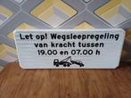 verkeersbord WEGSLEEPREGELING waarschuwingsbord, Huis en Inrichting, Woonaccessoires | Tekstborden en Spreuken, Ophalen of Verzenden