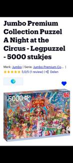 Nieuwe Puzzel Jumbo The Circus 5000 stukjes, Ophalen of Verzenden, Meer dan 1500 stukjes, Nieuw, Legpuzzel