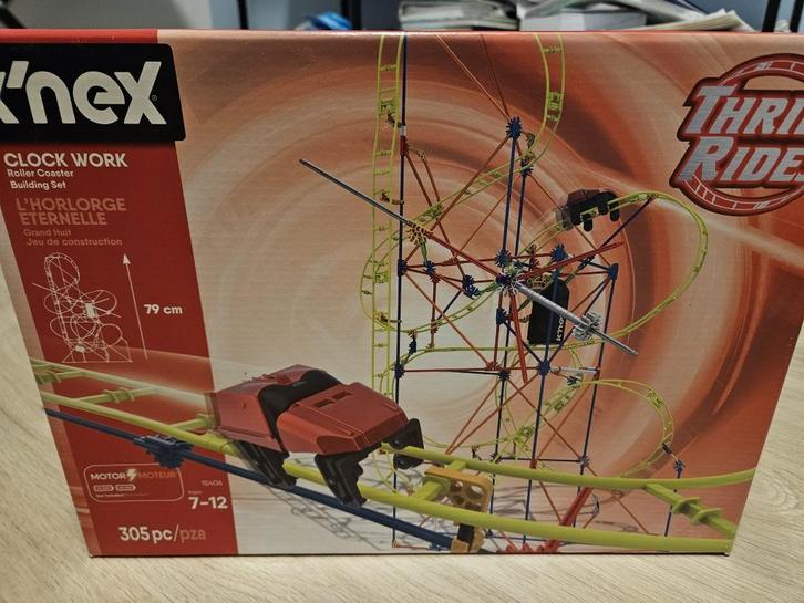 K'nex achtbaan roller coaster, Kinderen en Baby's, Speelgoed | Educatief en Creatief, Zo goed als nieuw, Bouwen, Ophalen of Verzenden
