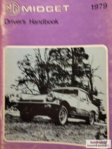 Handboek MG Midget Mark3 (GAN 6UL) AKM4386 (Engelstalig) beschikbaar voor biedingen