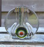Prachtige grote Walther glas bullseye solifleur vaas., Ophalen of Verzenden, Huis en Inrichting
