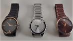 3 Schitterend mooie horloges van het merk POLICE € 100,00, Staal, Staal, Polshorloge, Zo goed als nieuw