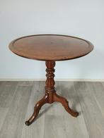 19e eeuwse Engelse mahonie bijzettafel, tripod wijntafel, Ophalen
