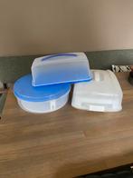 Gebak opbergdozen set, Ophalen of Verzenden, Gebruikt