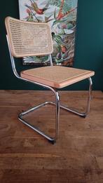 20x Thonet stijl Cesca Breuer buisframe stoel beuken webbing, Huis en Inrichting, Stoelen, Bruin, Metaal, Bauhaus Japandi Scandinavisch Italiaans