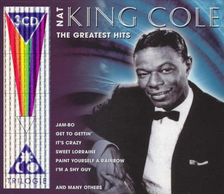 Nat King Cole – The Greatest Hits 3XCD, Cd's en Dvd's, Cd's | Jazz en Blues, Zo goed als nieuw, Jazz, 1980 tot heden, Verzenden