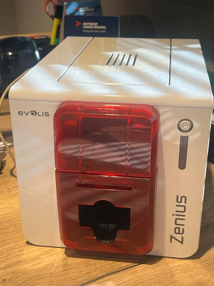 Evolis Zenius Kaartprinter, Computers en Software, Printers, Gebruikt, Ophalen