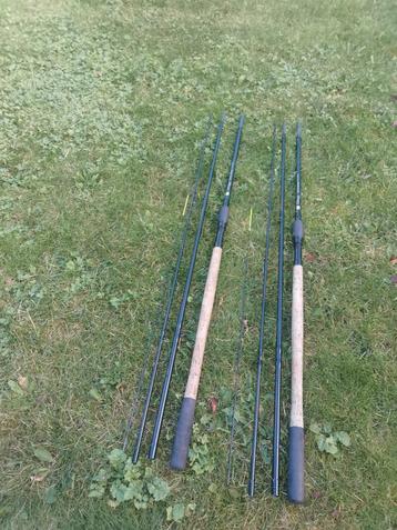 2x preston dutchmaster 12'8 / 60 gram.  beschikbaar voor biedingen