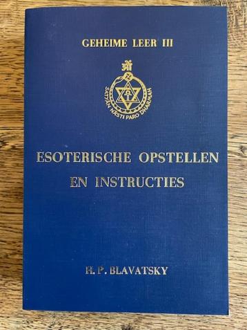 Blavatsky Geheime Leer 111 beschikbaar voor biedingen
