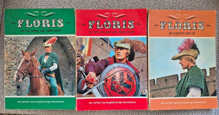 Floris Boeken Set - 3 Delen, Boeken, Romans, Gelezen, Nederland, Ophalen of Verzenden