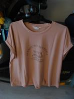 Te koop rose kort T-shirt van de primark maat XL, Primark, Maat 46/48 (XL) of groter, Nieuw, Ophalen of Verzenden