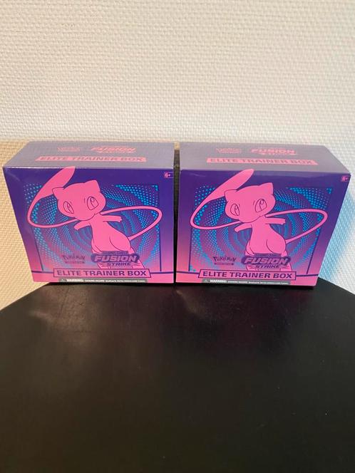 Pokemon Fusion Strike ETB (licht beschadigd) SEALED!, Hobby en Vrije tijd, Verzamelkaartspellen | Pokémon, Nieuw, Boosterbox, Foil
