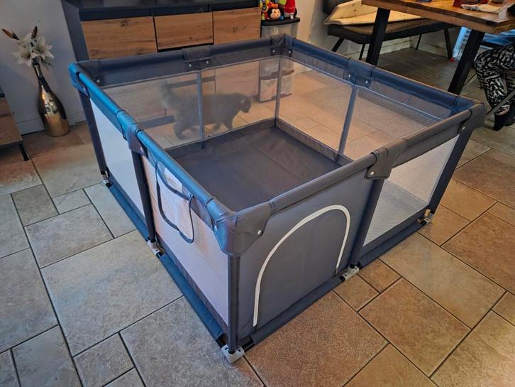 Baby Grondbox - Veilig spelen, Kinderen en Baby's, Boxen, Gebruikt, Vierkant, Ophalen