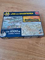 Van Haasteren, Elfstedentocht en Nieuwjaarsduik, 2 x 1000 st, Ophalen of Verzenden, 500 t/m 1500 stukjes, Zo goed als nieuw, Legpuzzel