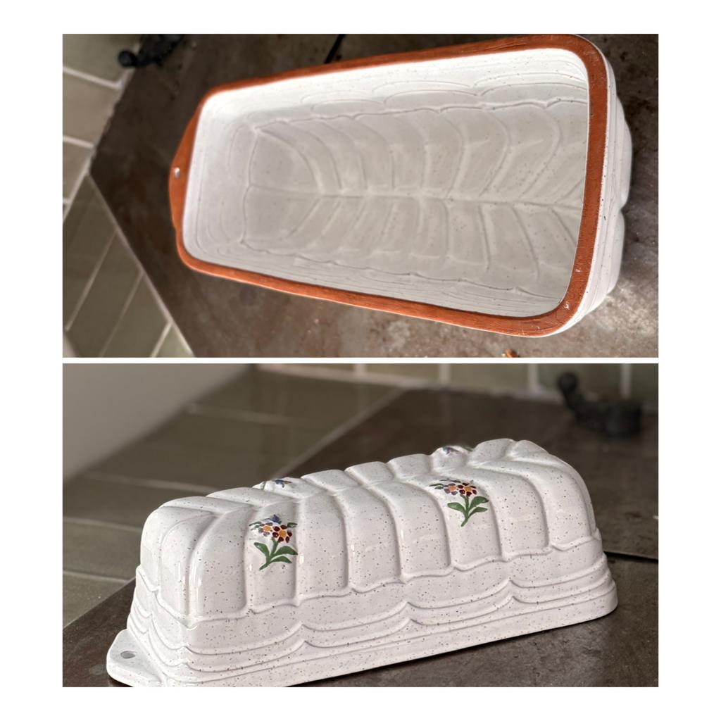Keramische cakevorm / puddingvorm uit Zweden, Verzenden, Gebruikt