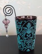 waxinelichthouder: Oosterse stijl, €4,50 inclusief verzenden, Huis en Inrichting, Woonaccessoires | Kandelaars en Kaarsen, Overige materialen