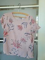 Hele mooie top, roze met bloeenmotief van Vila, mt M, Maat 38/40 (M), Vila, Ophalen of Verzenden, Zo goed als nieuw
