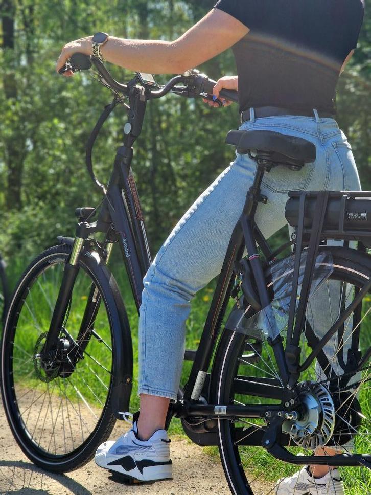 Amslod Newton LX 43V 600Wh Ebike, Fietsen en Brommers, Fietsen | Heren | Herenfietsen, Zo goed als nieuw, Overige merken, 57 tot 61 cm