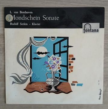 L. van Beethoven, Rudolf Serkin, vinyl. Mondschein Sonate beschikbaar voor biedingen