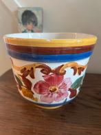 Vintage bloempot, Tuin en Terras, Gebruikt, Rond, Binnen, Ophalen of Verzenden