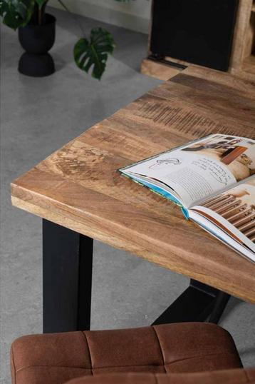 Eettafel mango hout 200x100x78cm beschikbaar voor biedingen