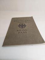 Duits WW2 Reispas, Ophalen of Verzenden, Duitsland