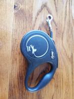Flex band hond zwart, Ophalen of Verzenden, Gebruikt, Hondenriem