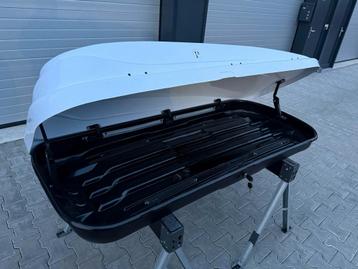 Piston Veloq 7.0 white glossy hoogglans dakkoffers skiboxen  beschikbaar voor biedingen